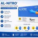 AL-NITRO Nitrile Examination Gloves Medium Features - Zen Enterprise