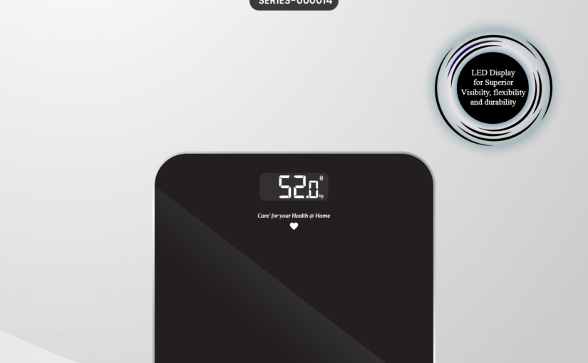 Perfecxa Series-000014 Personal Digital Scale Front View - Zen Enterprise