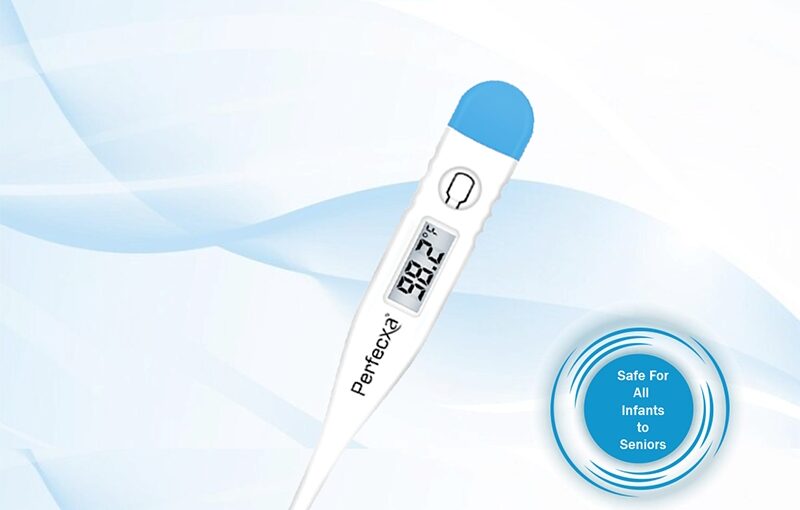 Perfecxa VHS-0190 Digital Thermometer Front View - Zen Enterprise