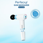Perfecxa VHS-0470B Gun Massager Front View Extended Handle - Zen Enterprise